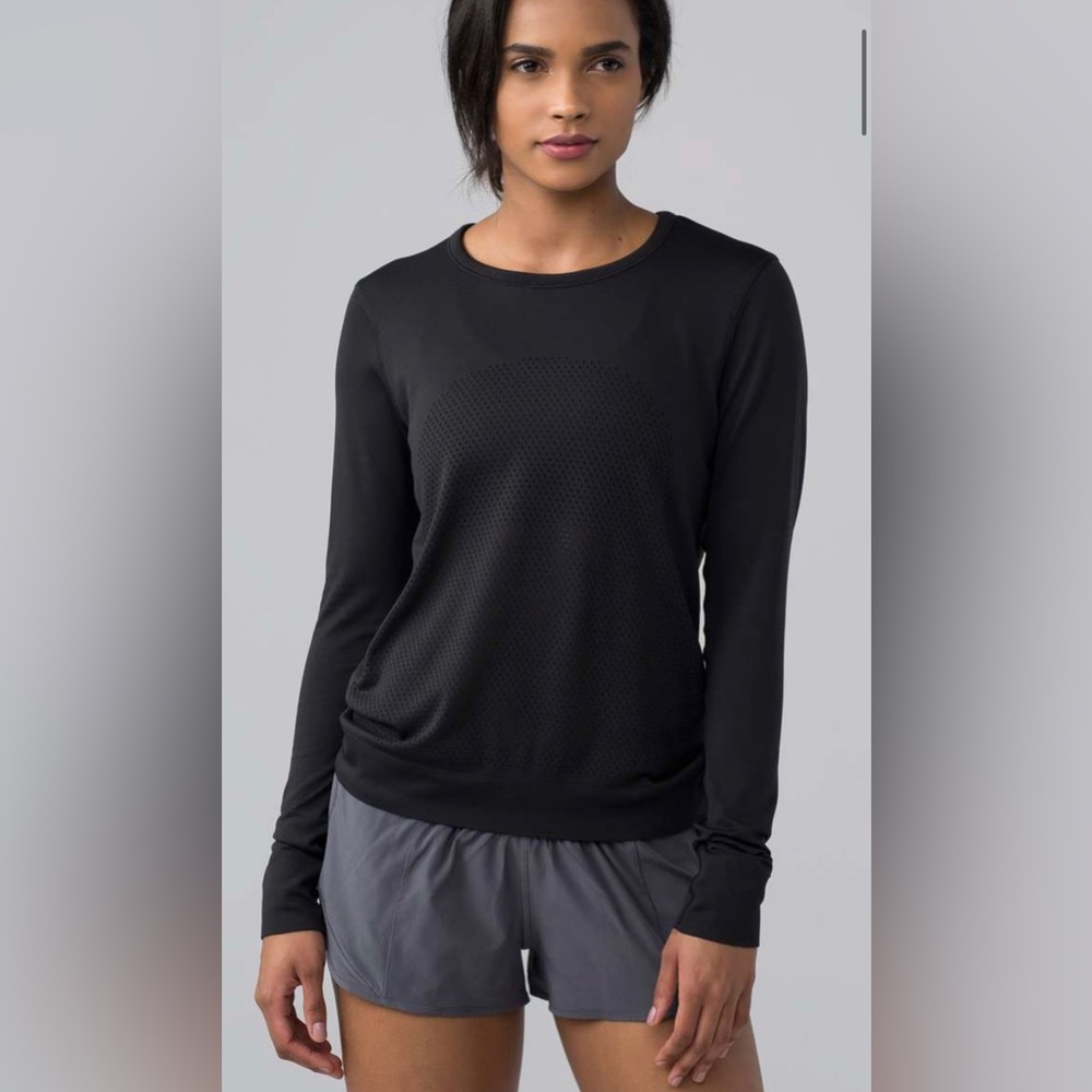 Lululemon Breeze By long sleeve shirt- black
